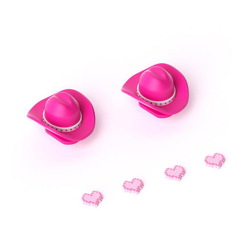 Aletas de Muñeca y Ojos de Corazón Pixelados para Sharkicks Pro