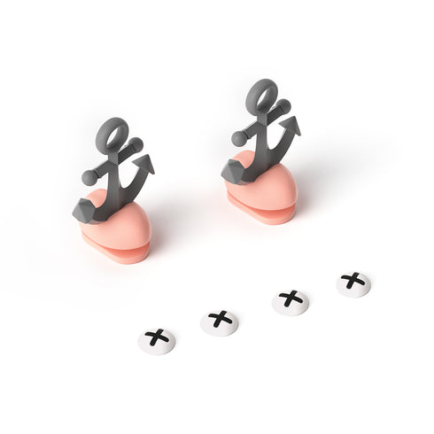 Aletas y Ojos de Ancla para Sharkicks Pro