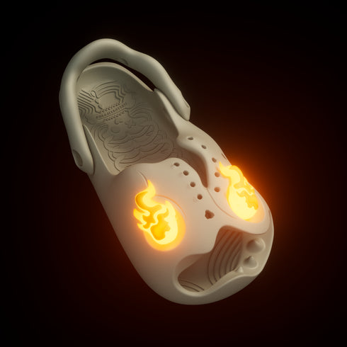 Calavera en Llamas Accesorios para Mr Skully