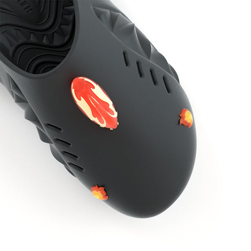 Sharkicks Pro Mule - Kaiju de Fuego