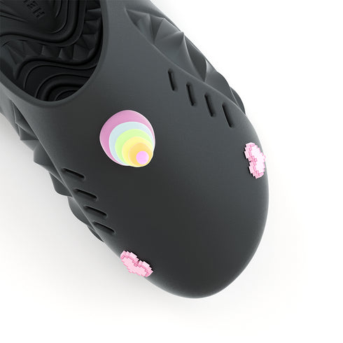 Sharkicks Pro Mule - Unicornio, Ojos de Corazón de Píxel