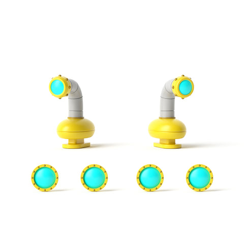 Aletas y Ojos de Submarino para Sharkicks Pro