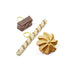 Galleta RolloDeOblea Chocolate Accesorios para Ice Cream Mule