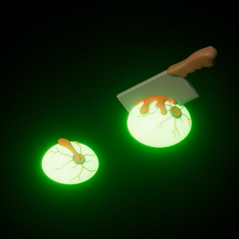 Zombi con Cuchillo Accesorios para Mr Skully