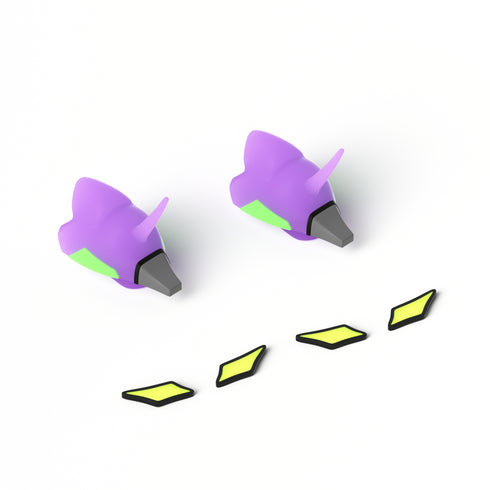 Aletas y Ojos de Mecha para Sharkicks Pro