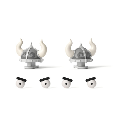 Aletas y Ojos de Vikingos para Sharkicks Pro