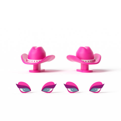 Aletas y Ojos de Muñeca para Sharkicks Pro