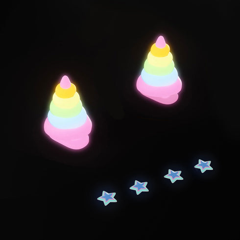 Aletas de Unicornio y Ojos de Estrella Azul para Sharkicks Pro