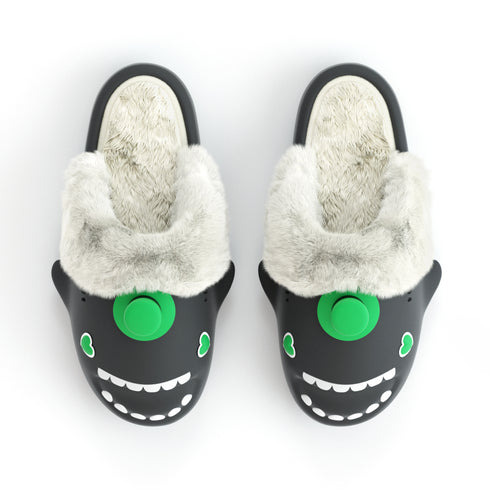 Sharkicks Pro - Invierno, Sombrero Verde, Tacón Abierto