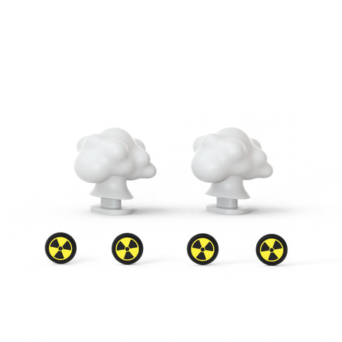 Aletas y Ojos de Nube de Champiñón para Sharkicks Pro