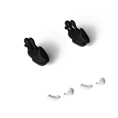 Aletas y Ojos del Traje Negro para Sharkicks Pro