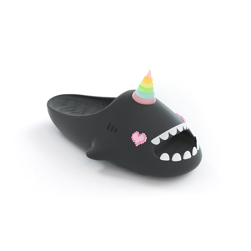 Sharkicks Pro - Unicornio, Ojos de Corazón de Píxel