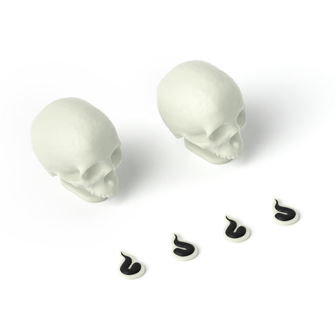 Aletas y Ojos de Cráneo para Sharkicks Pro