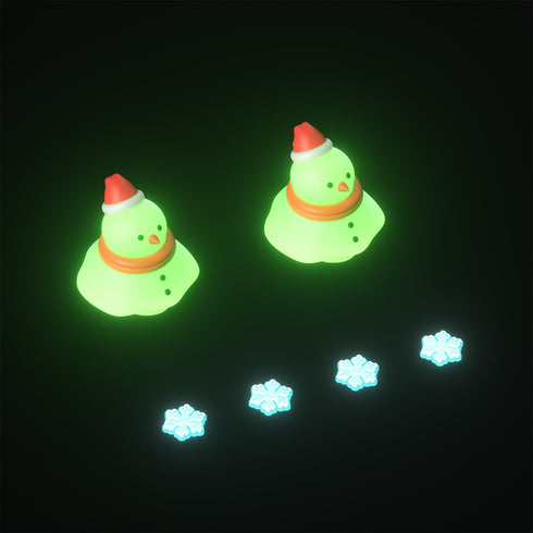 Aletas y Ojos de Muñeco de Nieve para Sharkicks Pro