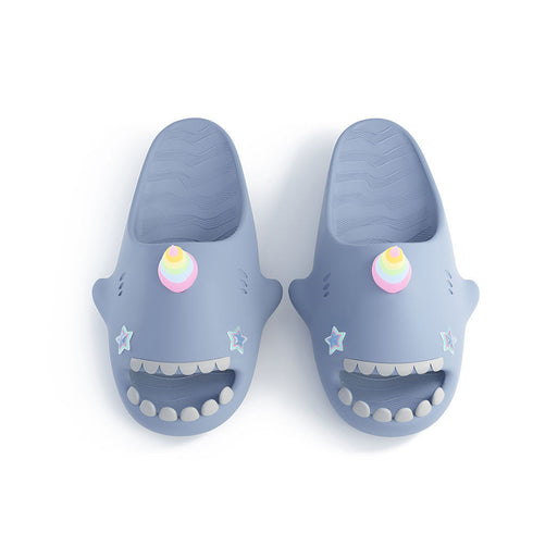 Sharkicks Pro - Unicornio, Ojos de Estrella Azul