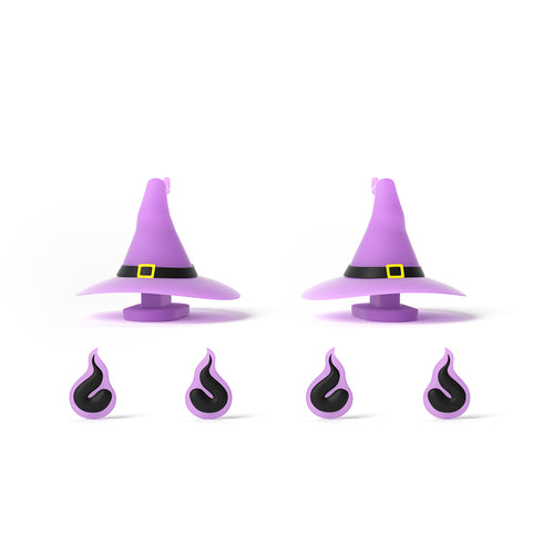 Aletas y Ojos de Sombrero de Bruja para Sharkicks Pro