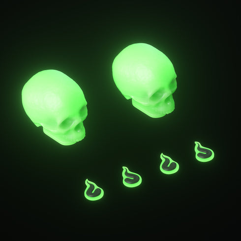 Aletas y Ojos de Cráneo para Sharkicks Pro