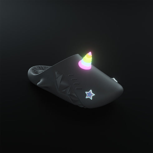 Sharkicks Pro Mule - Unicornio, Ojos de Estrella Azul