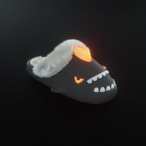 Sharkicks Pro - Invierno, Feroz Kaiju de Fuego, Tacón Abierto