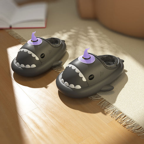 Sharkicks Basic - Invierno, Sombrero de Bruja, Tacón Abierto