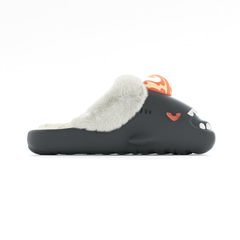 Sharkicks Pro - Invierno, Feroz Kaiju de Fuego, Tacón Abierto