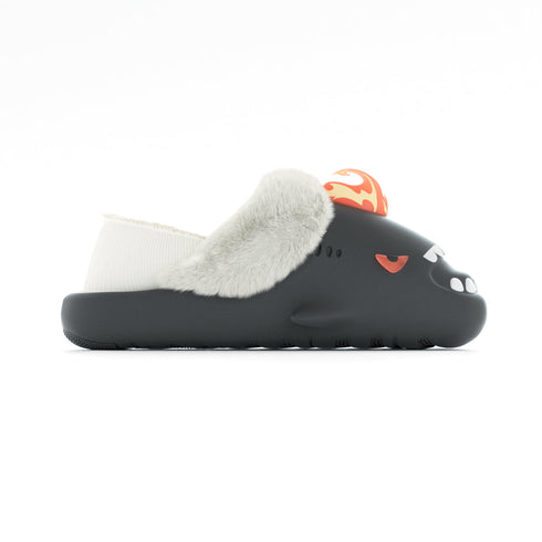 Sharkicks Pro - Invierno, Feroz Kaiju de Fuego, Talón Cubierto