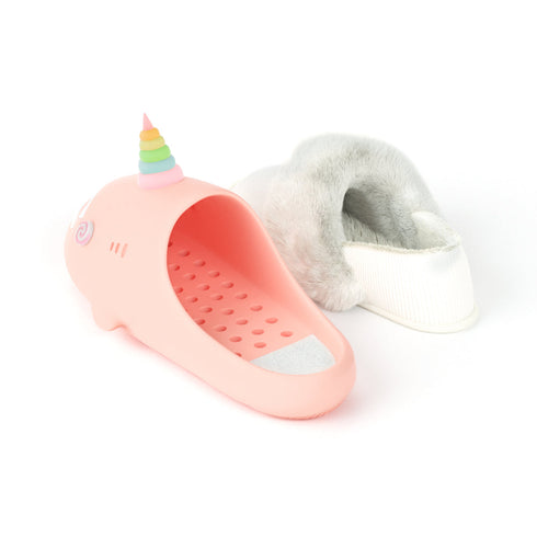 Sharkicks Pro - Invierno, Unicornio, Talón Cubierto