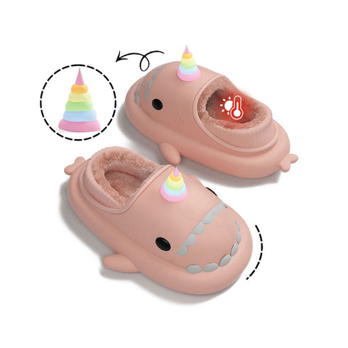 Sharkicks Basic - Invierno, Unicornio, Tacón Cubierto