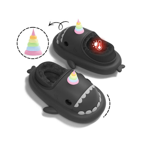 Sharkicks Basic - Invierno, Unicornio, Tacón Cubierto